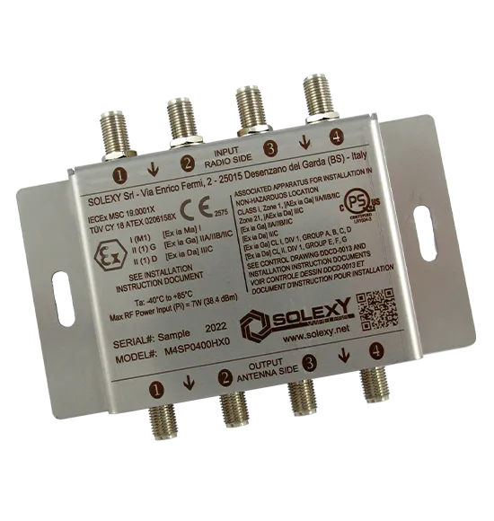 Barrera de antena ATEX Serie M