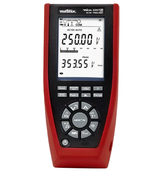 Multímetro Metrix MTX 3297 Atex Multímetro Metrix MTX 3297 Atex