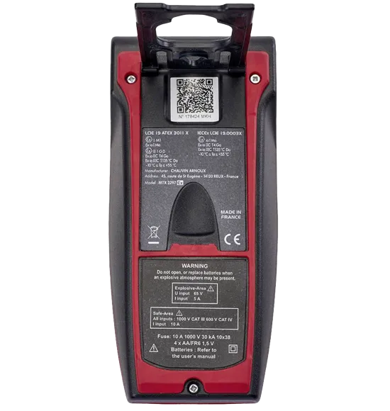 Multímetro Metrix MTX 3297 Atex Multímetro Metrix MTX 3297 Atex